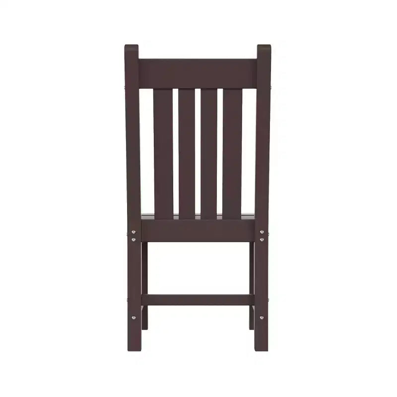Conjunto de comedor exterior para patio de 5 piezas WestinTrends, mesa cuadrada y sillas para exteriores
