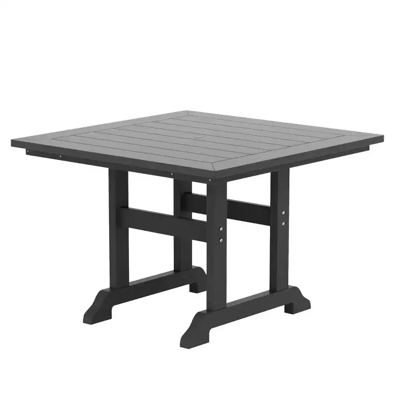 Conjunto de comedor exterior para patio de 5 piezas WestinTrends, mesa cuadrada y sillas para exteriores