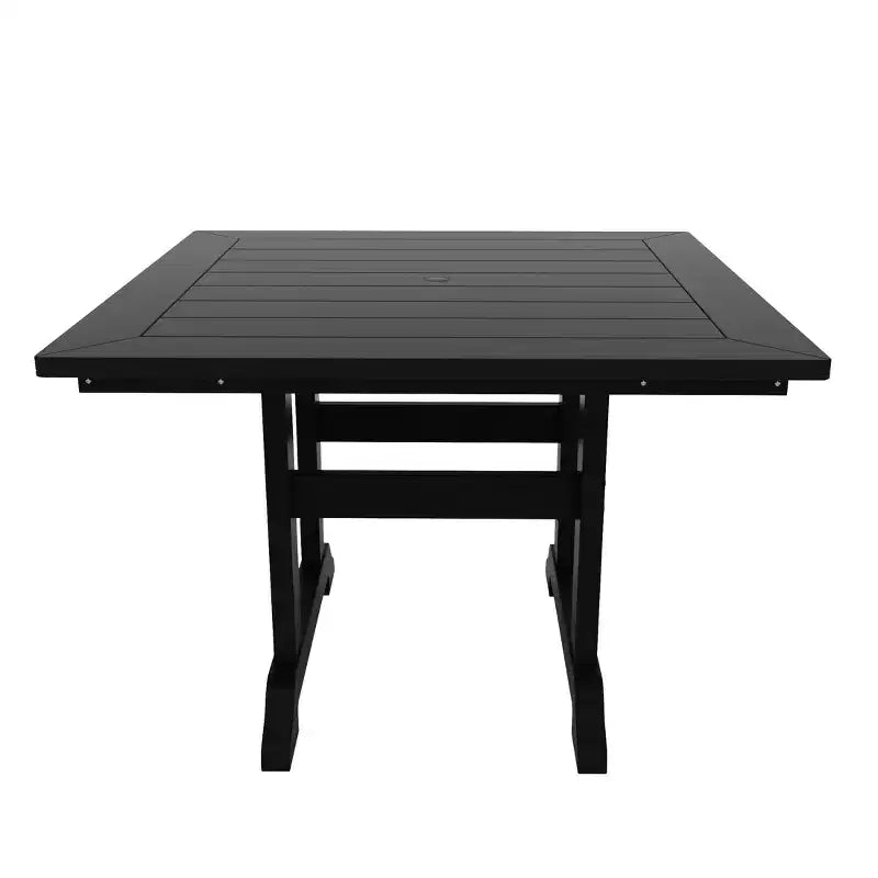 Conjunto de comedor exterior para patio de 5 piezas WestinTrends, mesa cuadrada y sillas para exteriores
