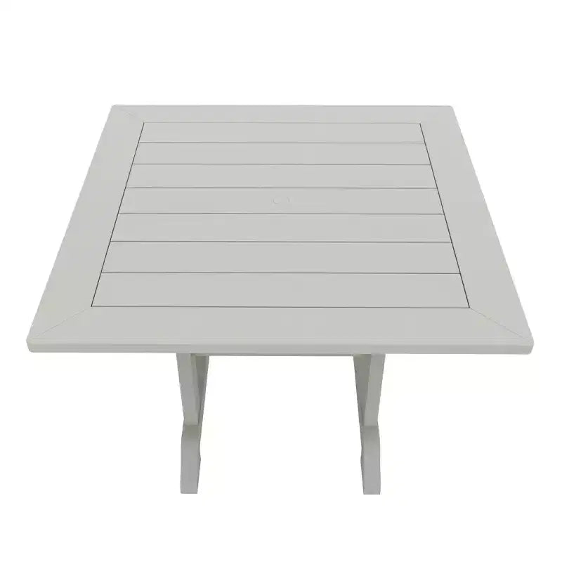 Conjunto de comedor exterior para patio de 5 piezas WestinTrends, mesa cuadrada y sillas para exteriores