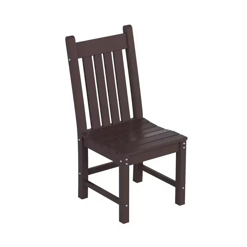 Conjunto de comedor exterior para patio de 6 piezas de WestinTrends, con mesa exterior y conjunto de banco y sillas