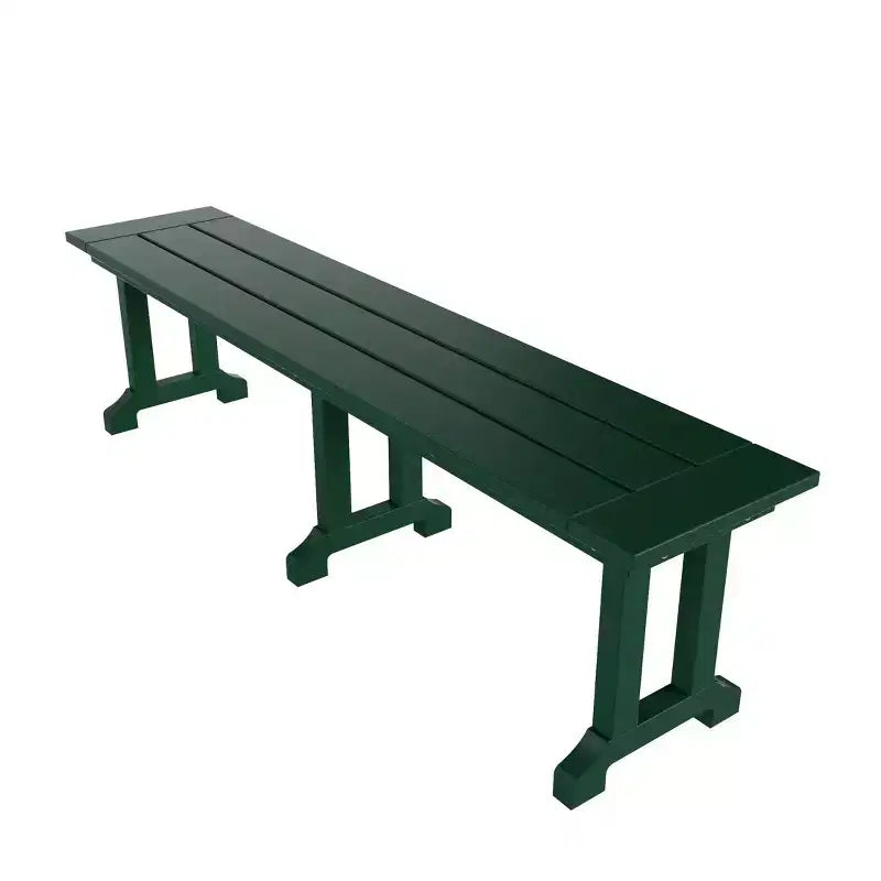 Conjunto de comedor exterior para patio de 6 piezas de WestinTrends, con mesa exterior y conjunto de banco y sillas