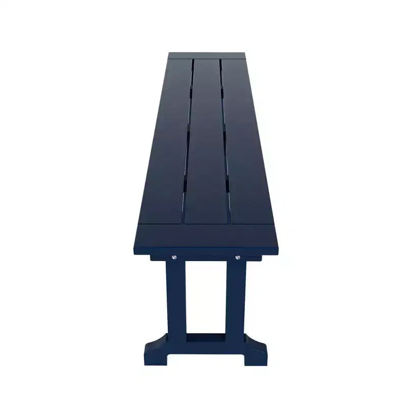 Conjunto de comedor exterior para patio de 6 piezas de WestinTrends, con mesa exterior y conjunto de banco y sillas