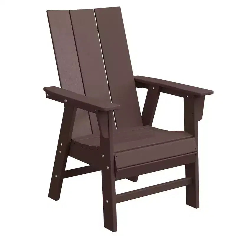 WestinTrends 5-delige diningset voor buiten met vierkante terrastafel en moderne armstoelen