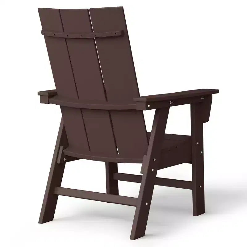 WestinTrends 5-delige diningset voor buiten met vierkante terrastafel en moderne armstoelen