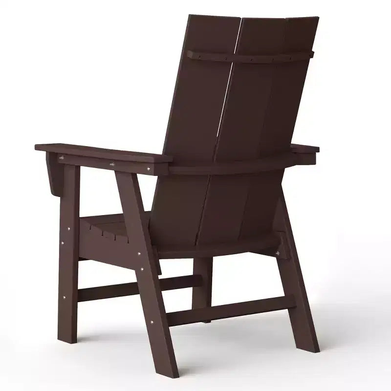 WestinTrends 5-delige diningset voor buiten met vierkante terrastafel en moderne armstoelen