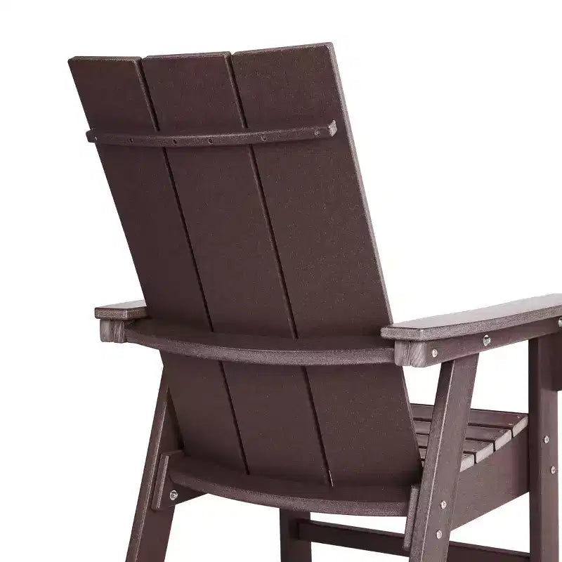 WestinTrends 5-delige diningset voor buiten met vierkante terrastafel en moderne armstoelen