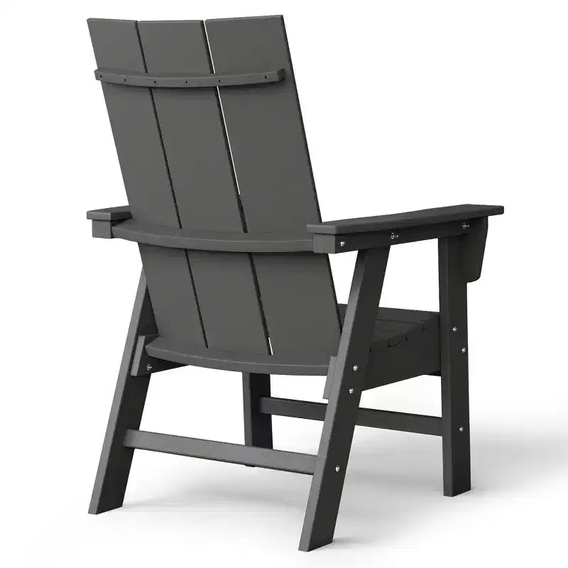 WestinTrends 5-delige diningset voor buiten met vierkante terrastafel en moderne armstoelen