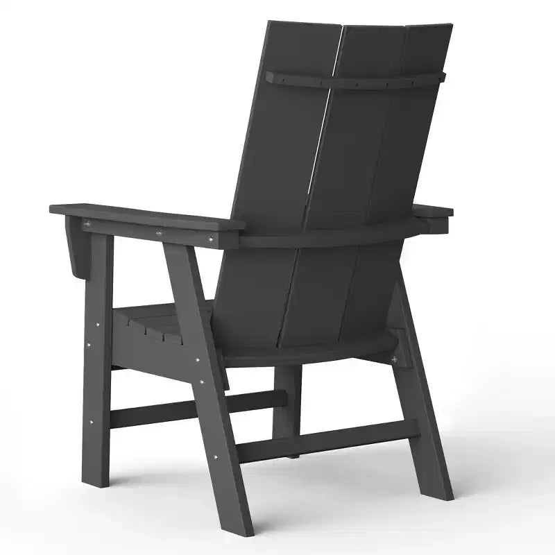 WestinTrends 5-delige diningset voor buiten met vierkante terrastafel en moderne armstoelen