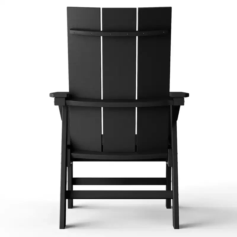 WestinTrends 5-delige diningset voor buiten met vierkante terrastafel en moderne armstoelen
