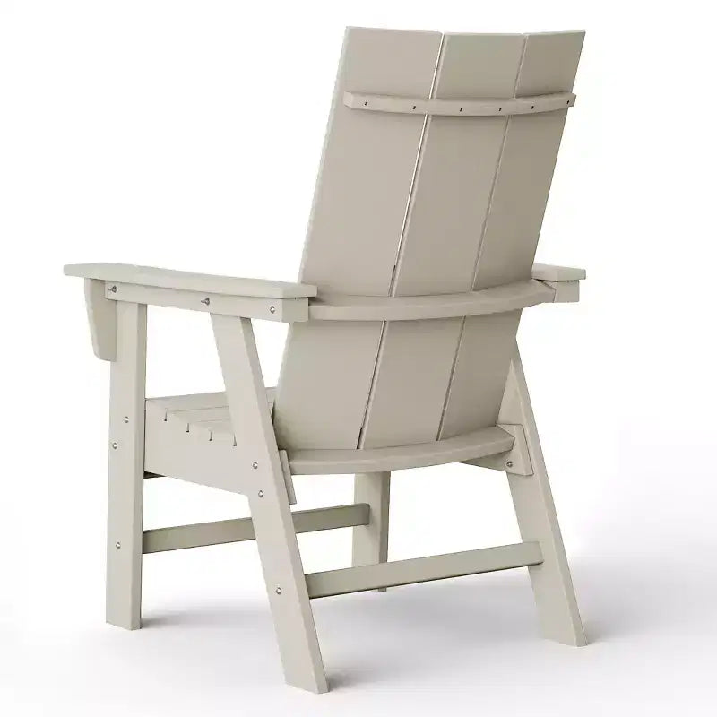 WestinTrends 5-delige diningset voor buiten met vierkante terrastafel en moderne armstoelen